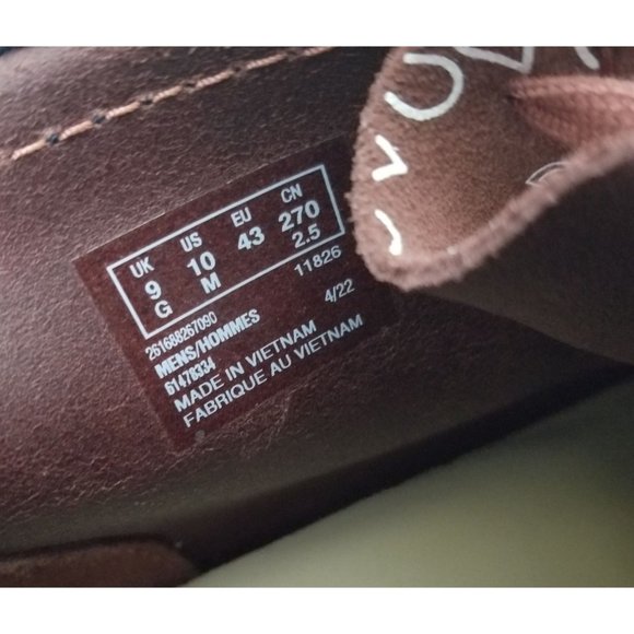 Clarks Wallabee Moccasin Shoes Paisley Brown Bandana Print Mens Size 10 43 main image 5